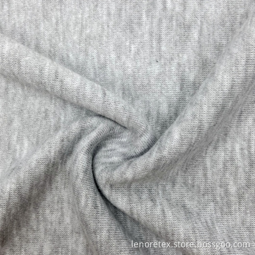 Polyester Cotton DTY Knitting French Terry Loop Fabric
